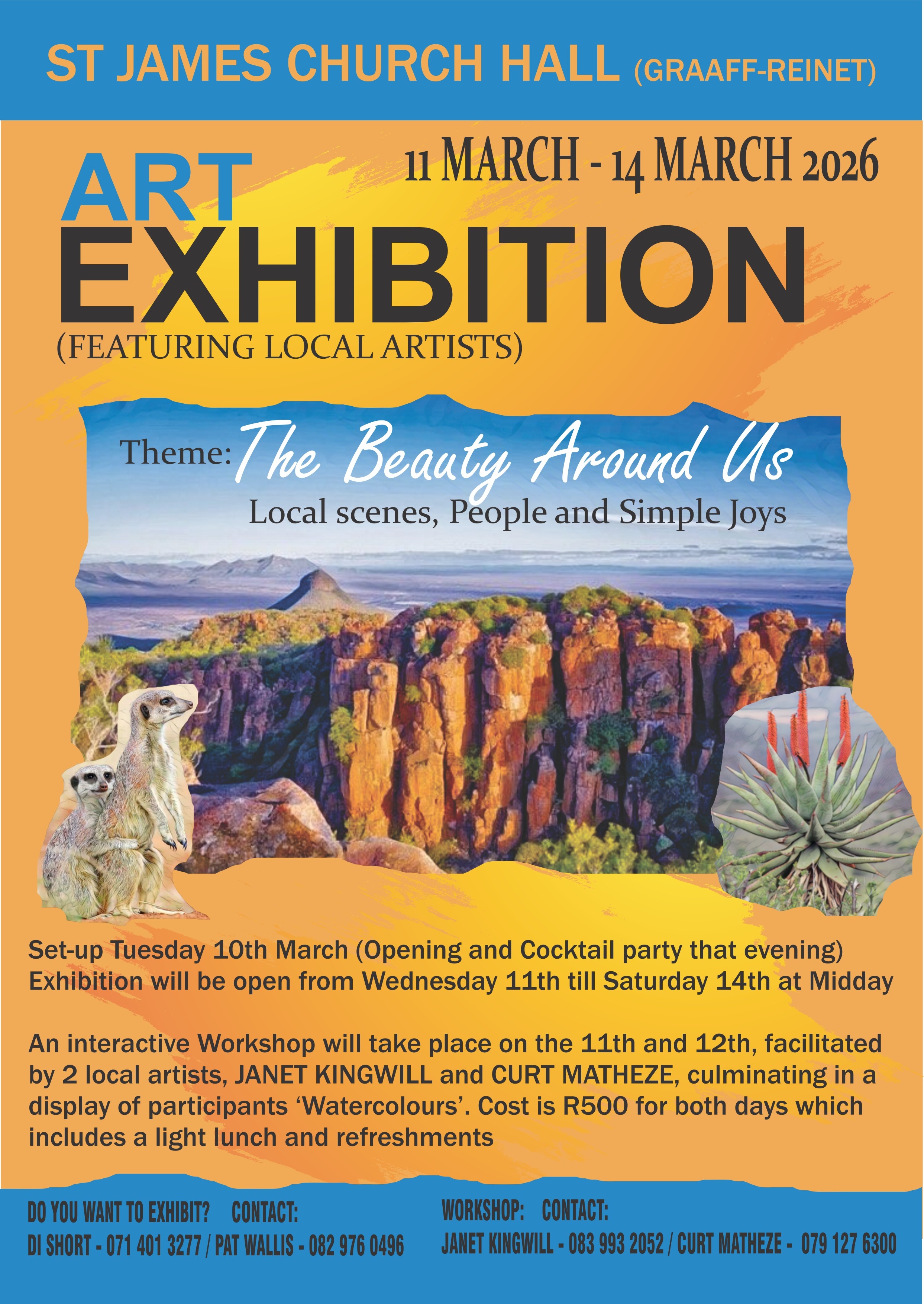 Art Exhibition and Interactive Workshop