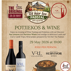 Stoeptasting - Potjiekos & Wine Evening