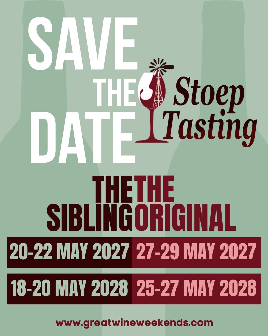Stoeptasting 2027 & 2028